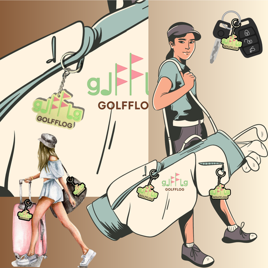 GOLFFLOG™ - Signature Logo Keychain