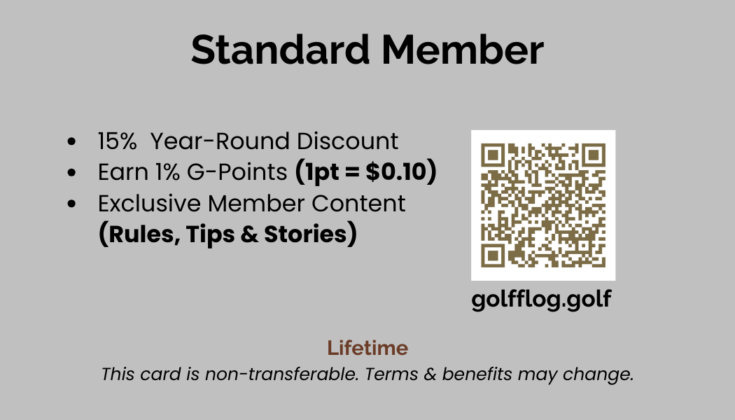 GOLFFLOG™ - Standard Membership