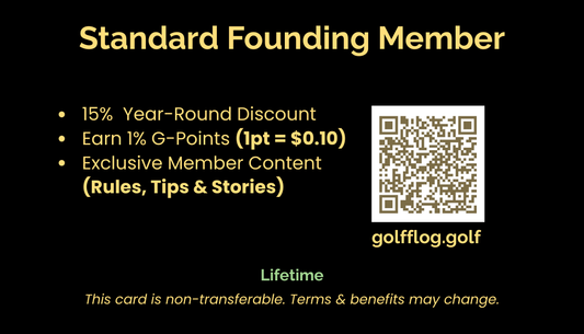 GOLFFLOG™ - Standard *FOUNDING* Membership