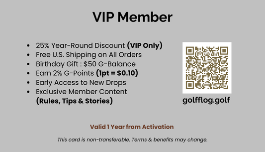 GOLFFLOG™ - VIP Membership