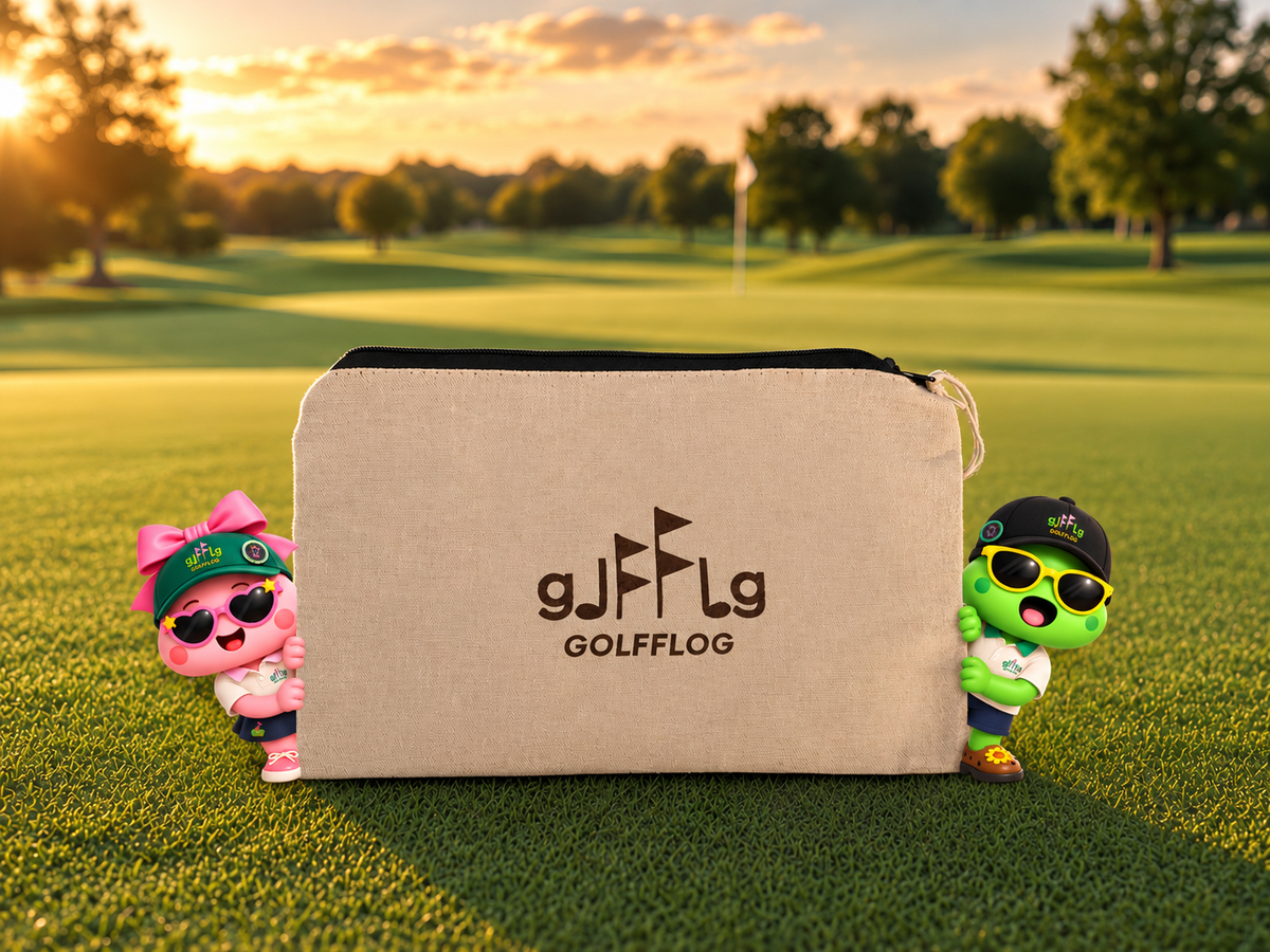G-POUCH1™ — Recycled Cotton Golf Essentials Pouch