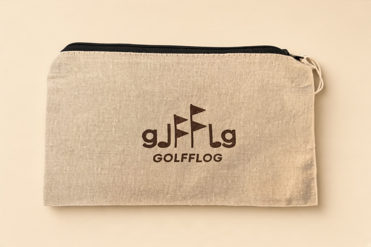 G-POUCH1™ — Recycled Cotton Golf Essentials Pouch