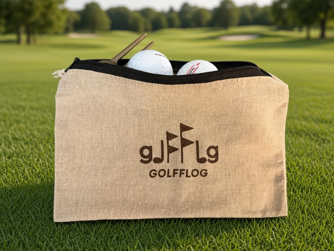 G-POUCH1™ — Recycled Cotton Golf Essentials Pouch
