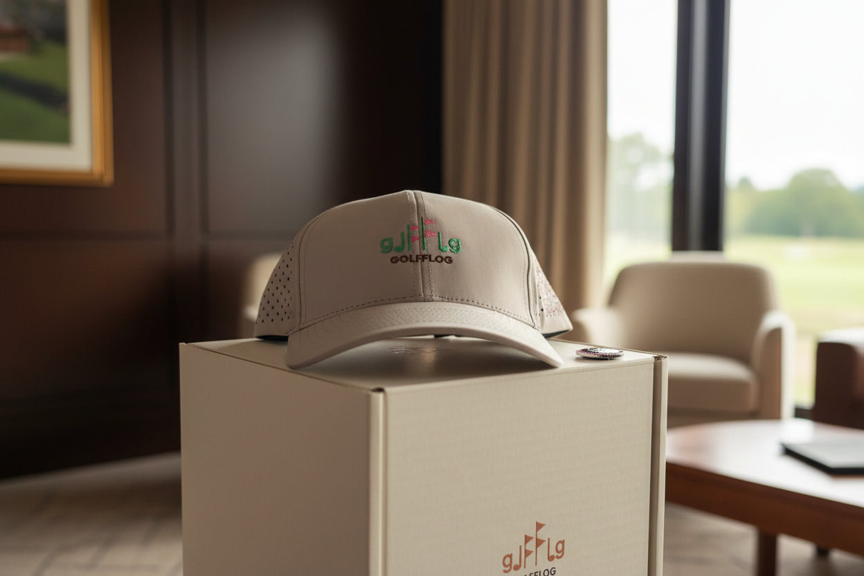 G-Hat1: Original FlatBill & SnapBack Hats by GOLFFLOG™